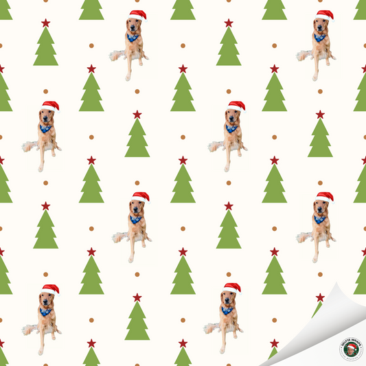 Pet Pines (Selfie) Wrapping Paper