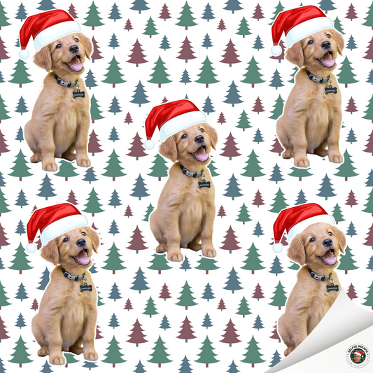 Tail Wagger's Delight (Selfie) Wrapping Paper