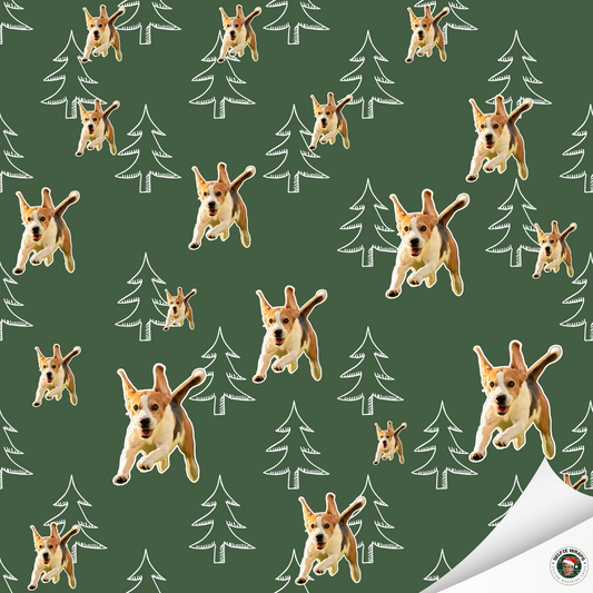 Holiday Pets (Selfie) Wrapping Paper